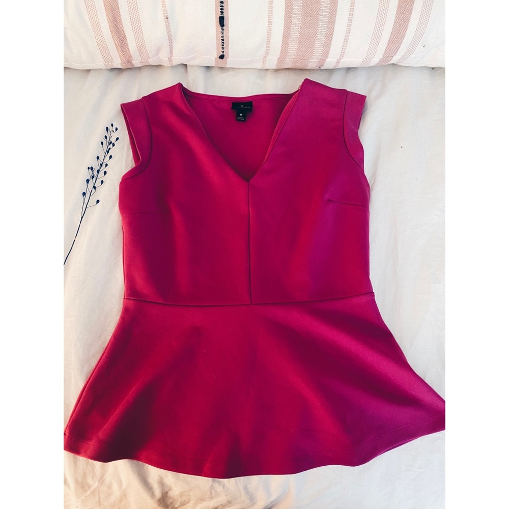 Pink Professional Casual Blouse Size Medium